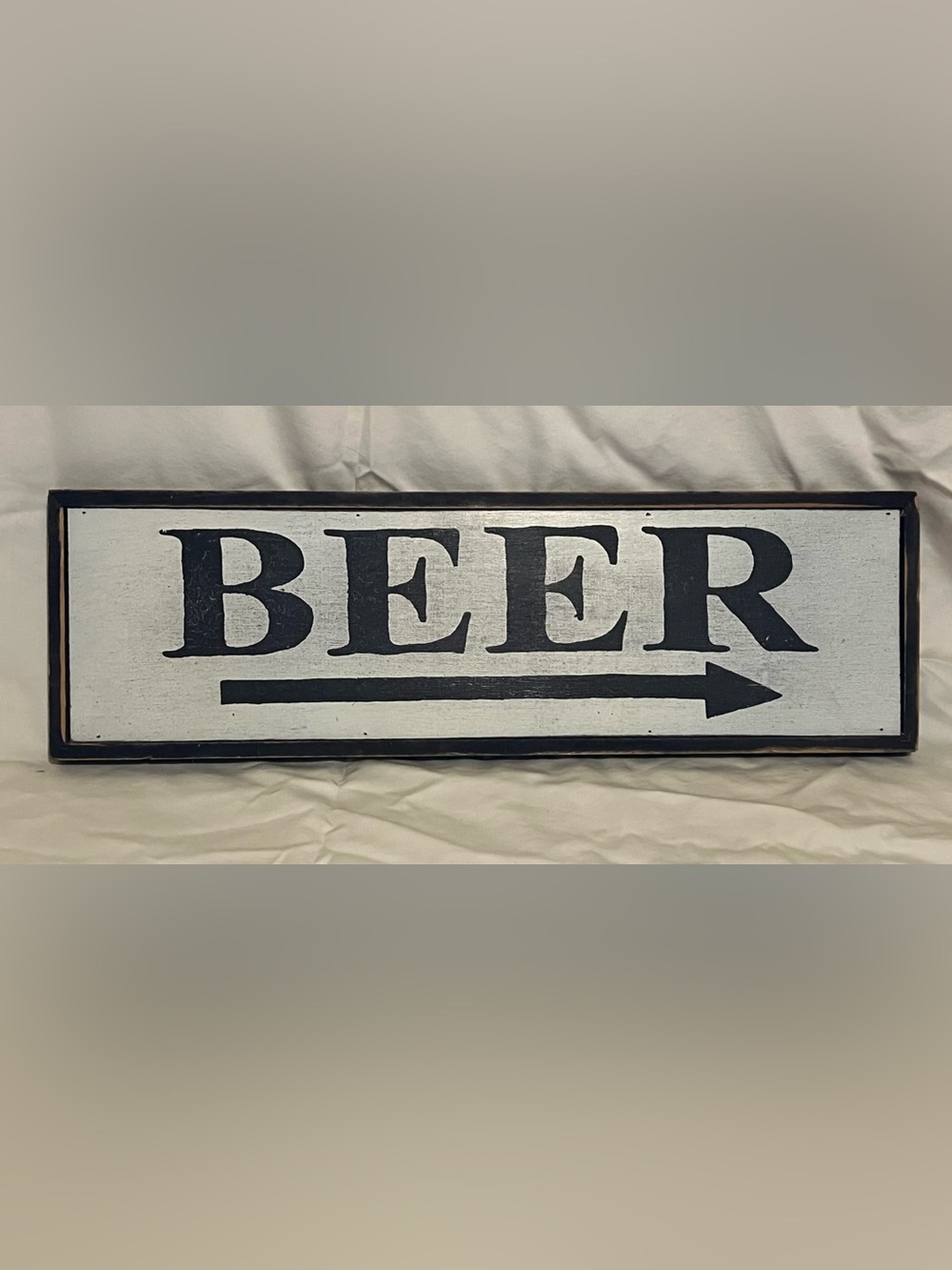 Wooden BEER Sign - 23” x 7”